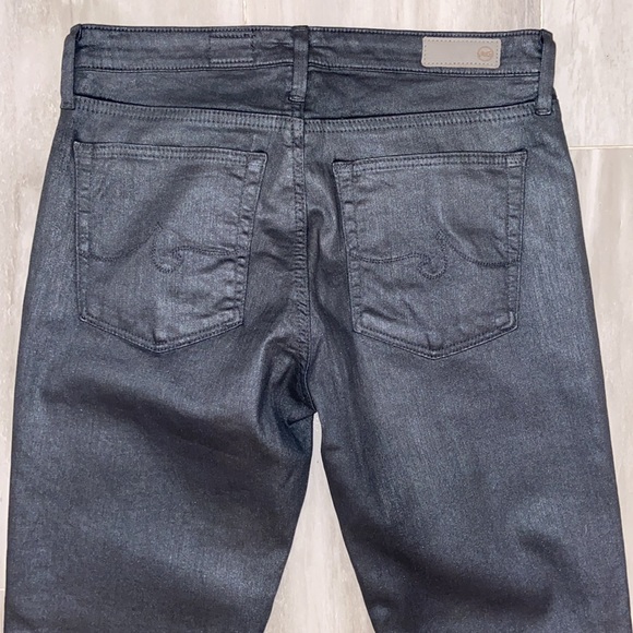 AG Adriano Goldschmied Prima Cigarette Ankle, Metal Gray, 27x28, NWT $208 MSRP - Picture 10 of 12